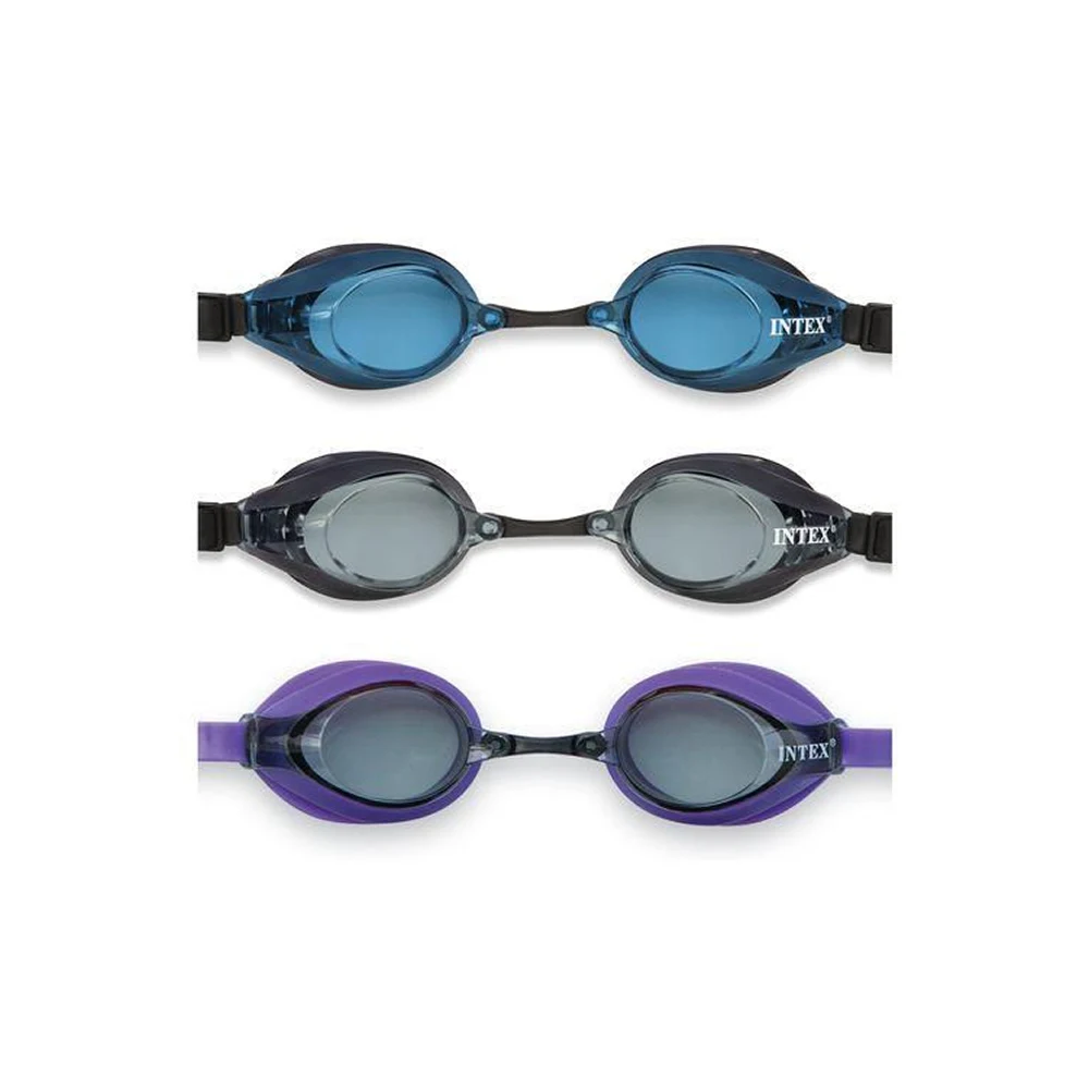 55691(1) Ochelari de înot Pro Racing, 3 culori, 8+ ani, Intex (55691) - imagine 1