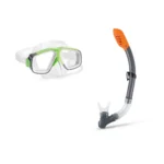 Set mască și tub frontal pentru înot Surf Rider, 8+ ani, Intex (55949)