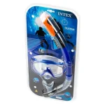 Set mască și tub frontal pentru înot Silicone Aqua Pro, 14+ ani, Intex (55962) - imagine 2