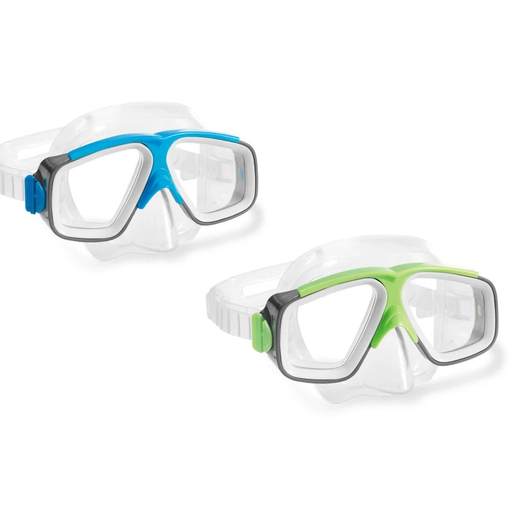 55975(1) Mască de înot Surfing, 2 culori, 8+ ani, Intex (55975) - imagine 1