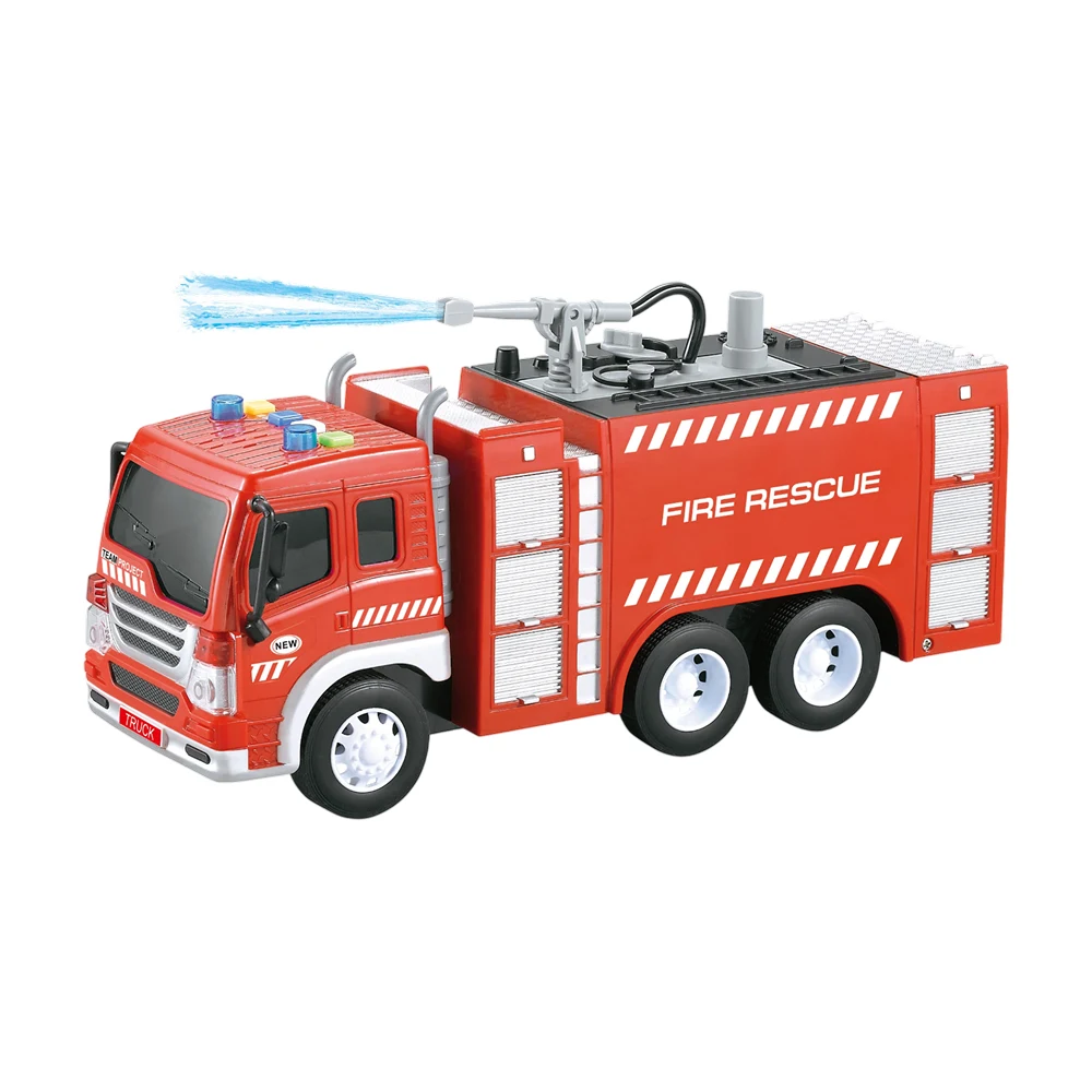 WY351A Autospecială de pompieri cu inerție, lumini și sunete - 1:16 - WY351A ,Wenyi (13519) - imagine 1