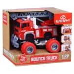 Autospecială off-road pompieri cu inerție, lumini și sunete - 1:20 - WY553B ,Wenyi (25536) - imagine 4