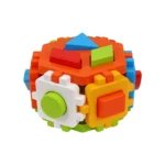 Cub educativ „Smart Kid” hexagon cu forme ,Technok (1998)