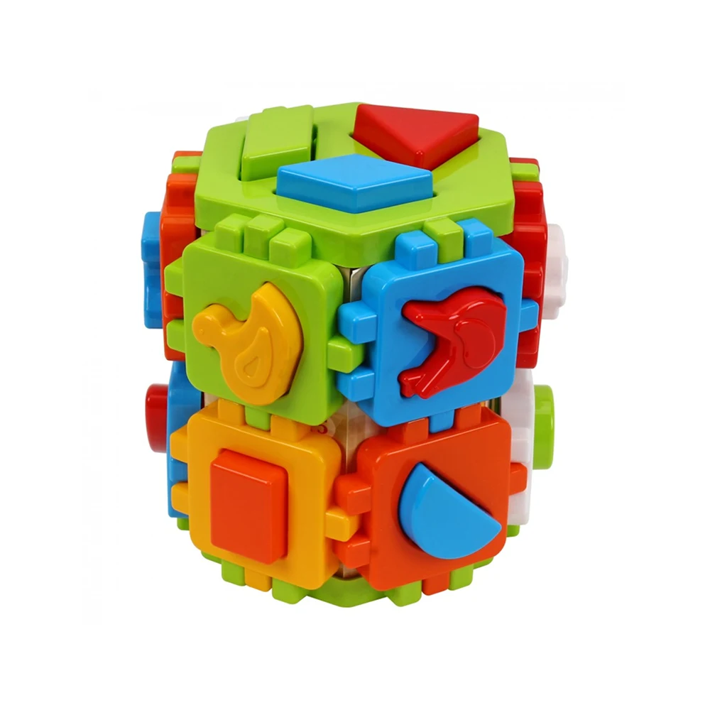 cub-educativ-smart-kid-sorter(1) Cub educativ „Smart Kid” cu forme și animale ,Technok (2001) - imagine 1