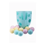 Set bile colorate pentru baie cu coș de depozitare ,Technok (7778)