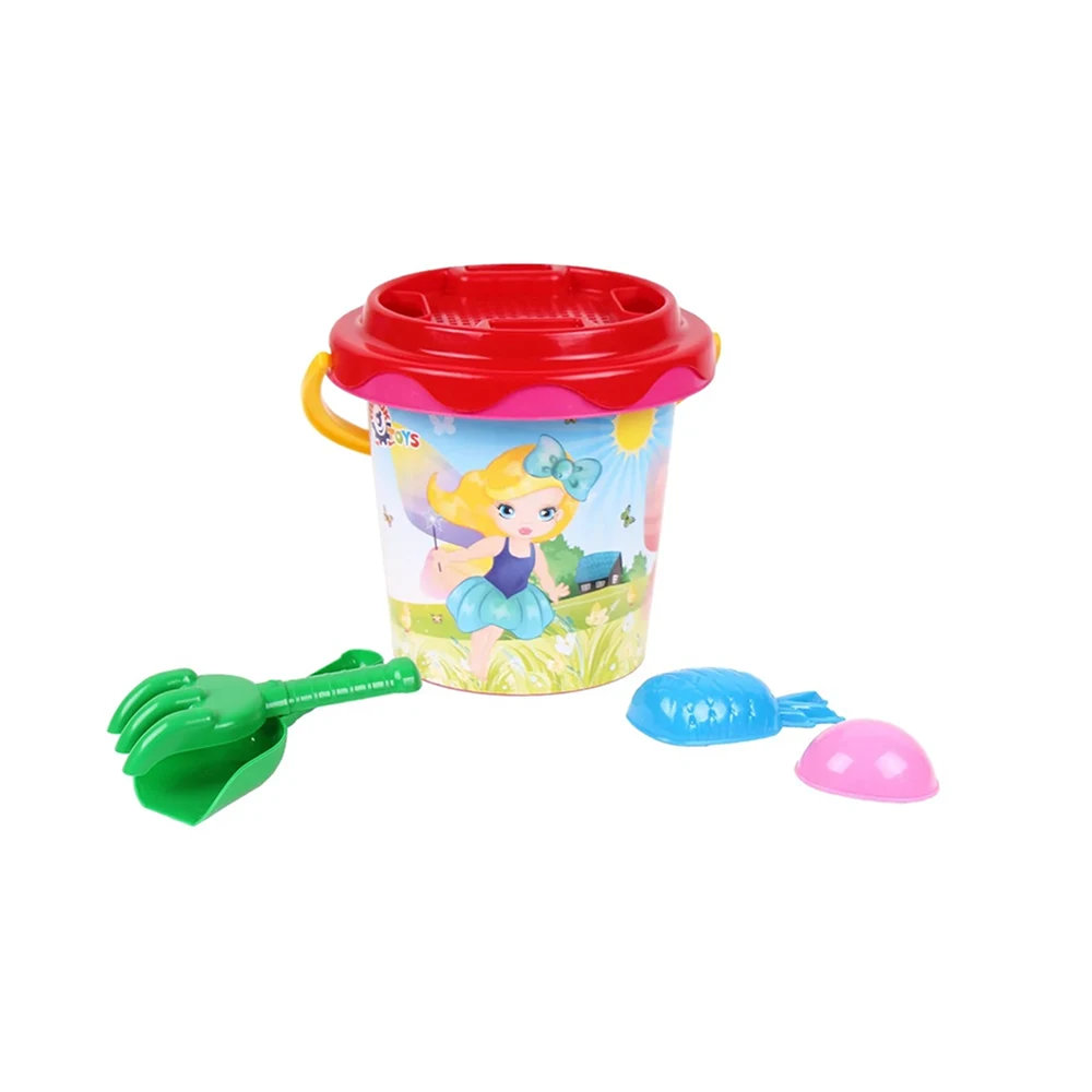 set-pentru-nisip(1) Set pentru nisip cu găletușă și accesorii ,Technok (03138) - imagine 1