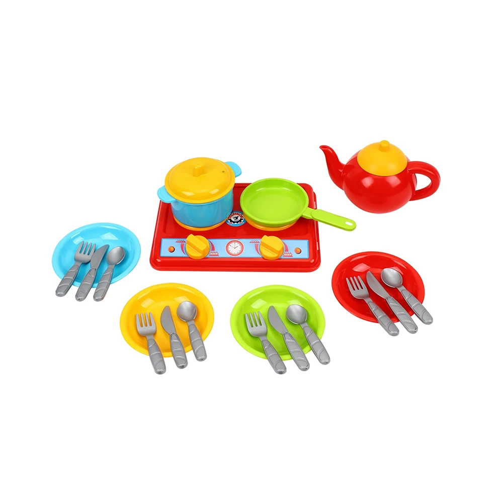 set-vesela-galinca(1) Set de veselă "Galinca",cu aragaz ,Technok (2179) - imagine 1