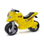 Tolocar motocicletă galbenă , model 501 , Orion (1266)