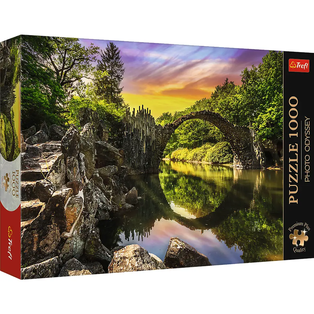 Новый проект Rakotz Bridge in Kromlau, Germany, 1000 elemente Premium Plus (10811) - imagine 1