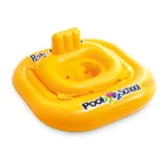 Colac gonflabil cu scaun și spătar Pool School, 79×79 cm, max. 15 kg, 1–2 ani, Intex (56587)