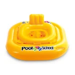 Colac gonflabil cu scaun și spătar Pool School, 79×79 cm, max. 15 kg, 1–2 ani, Intex (56587) - imagine 3