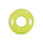 Colac gonflabil de înot cu mânere Hi-Gloss, 76 cm, max. 40 kg, 3 culori, 8+ ani, Intex - imagine 3