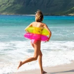 Colac gonflabil de înot transparent 76 cm, max. 40 kg, 3 culori, 8+ ani, Intex (59260) - imagine 6