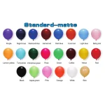 Baloane matt 10buc. (00000)