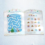 Jocuri de Iarna : cu autocolante : 5+ (400576) - imagine 2