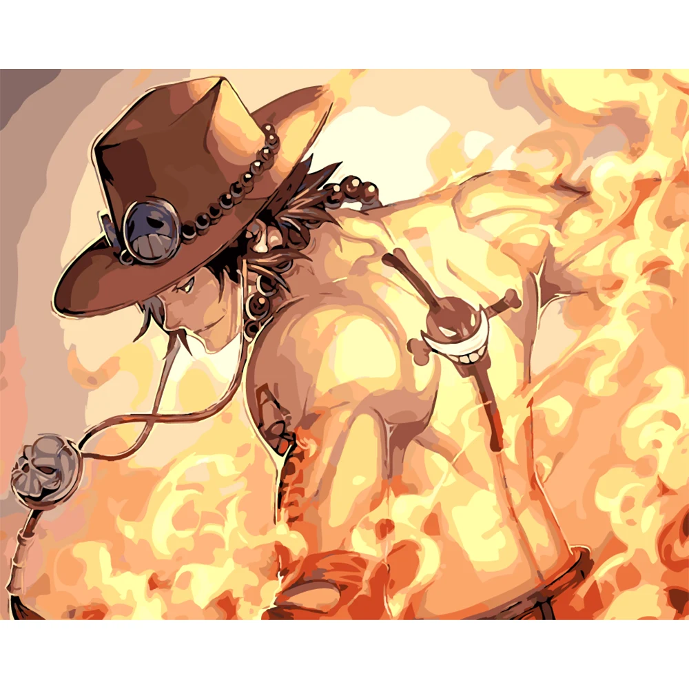 03208 Tablou pe numere Anime 40x50 (03208) - imagine 1