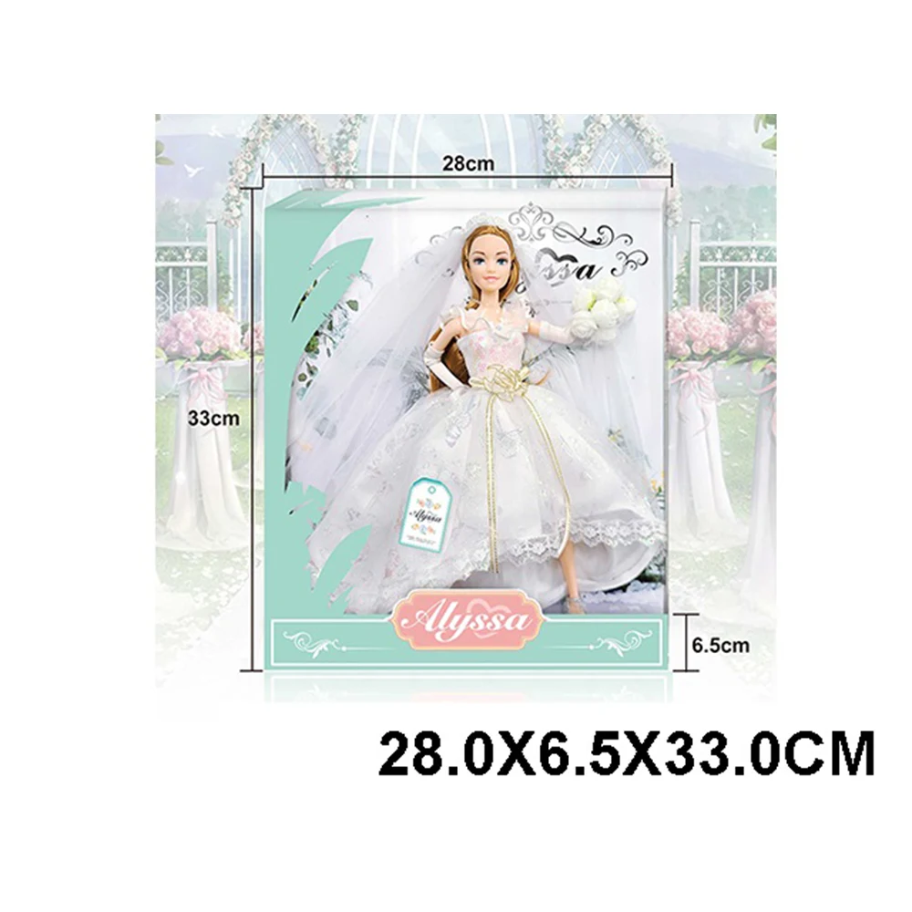 14525 Papusa in rochie de mireasa (14525) - imagine 1