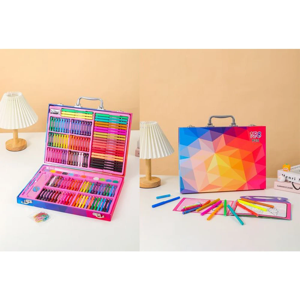 15801 Set carioci si creioane 158elem. (15801) - imagine 1