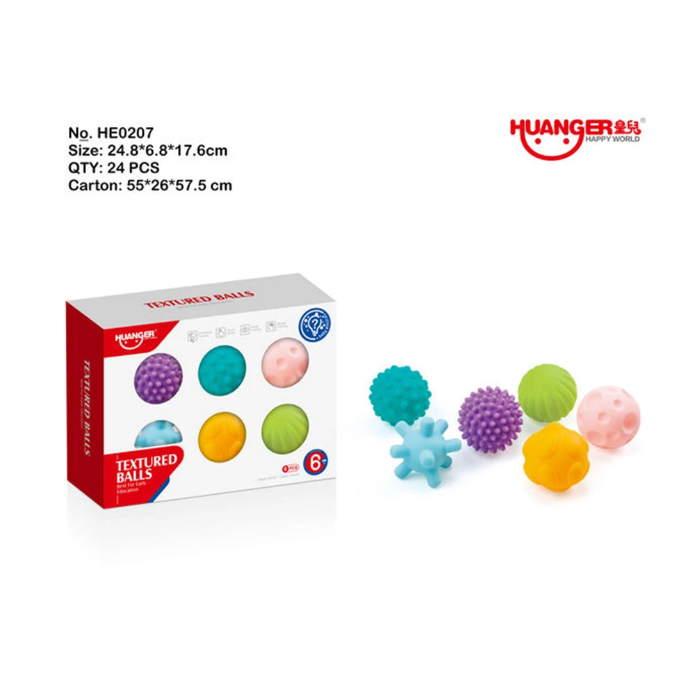 18653 Jucarie set mingiute din cauciuc HE0207 (18653) - imagine 1