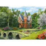 Casa victoriana, 1000 elemente din lemn (20145) - imagine 2