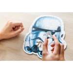 Cască Stormtrooper, 160 elemente din lemn (20188) - imagine 3