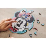 Minnie Mouse elegantă, 160 elemente din lemn (20193) - imagine 2