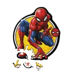 Spiderman, 50 elemente din lemn (20204) - imagine 2