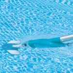 Set de curățare Deluxe pentru piscină, mâner telescopic 279 cm, plasă, aspirator, perie, furtun, Intex (28003) - imagine 7