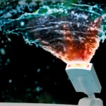 Cascadă iluminată cu LED-uri pentru piscină cu cadru metalic, Intex (28089) - imagine 2