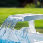 Cascadă iluminată cu LED-uri pentru piscină cu cadru metalic, Intex (28090) - imagine 3