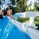 Cascadă iluminată cu LED-uri pentru piscină cu cadru metalic, Intex (28090) - imagine 4
