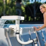 Cascadă iluminată cu LED-uri pentru piscină cu cadru metalic, Intex (28090) - imagine 5