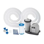 Pompă de filtrare cu cartuș Krystal Clear C1500, 5678 L/h, tip A, pentru piscine 549–610 cm, Intex (28636) - imagine 3