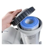 Pompă de filtrare cu cartuș Krystal Clear C1500, 5678 L/h, tip A, pentru piscine 549–610 cm, Intex (28636) - imagine 2