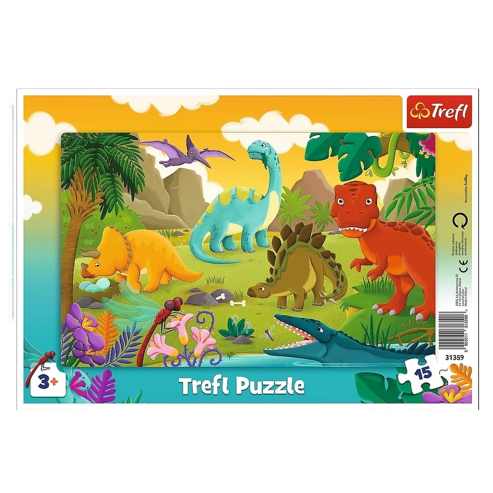 31359 Dinozauriб 15 elemente in rama (31359) - imagine 1