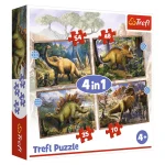 Dinozauri, 4 in 1 (34383)