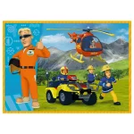 Pompierul Sam, 4 in 1 (34387) - imagine 3