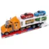 Trailer cu inertie in set cu 4 masinute (42315)