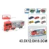 (46041) Jucarie camion in set cu 6 masinute (46041)