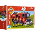 Puzzle 54 Mini " Pompierul Sam în așteptare" ( se vind cite 8 buc) (54205) - imagine 2