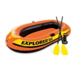 Barcă gonflabilă Explorer 300 cu vâsle și pompă, 211×117×41 cm, max. 186 kg, 6+ ani, Intex (58332) - imagine 3