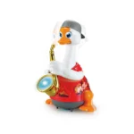 Jucărie muzicală interactivă Gâscă cu saxofon, Hola 6111 (53886)