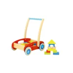 Jucărie din lemn "Cărucior cu cuburi" TKC281A (70390)