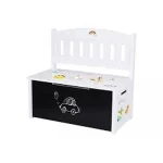 Cutie din lemn pentru stocarea jucariilor 2 in 1 TK366 (74701)