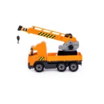 Camion macara cu platformă rotativă, Polesie (8824) - imagine 2