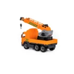 Camion macara cu platformă rotativă, Polesie (8824) - imagine 3