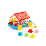 Căsuță educativă cu sorter și forme, Polesie (6202)