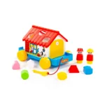 Căsuță educativă cu sorter și forme, Polesie (6202) - imagine 2