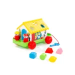 Căsuță educativă cu sorter și forme, Polesie (6202) - imagine 4