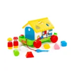 Căsuță educativă cu sorter și forme, Polesie (6202) - imagine 6